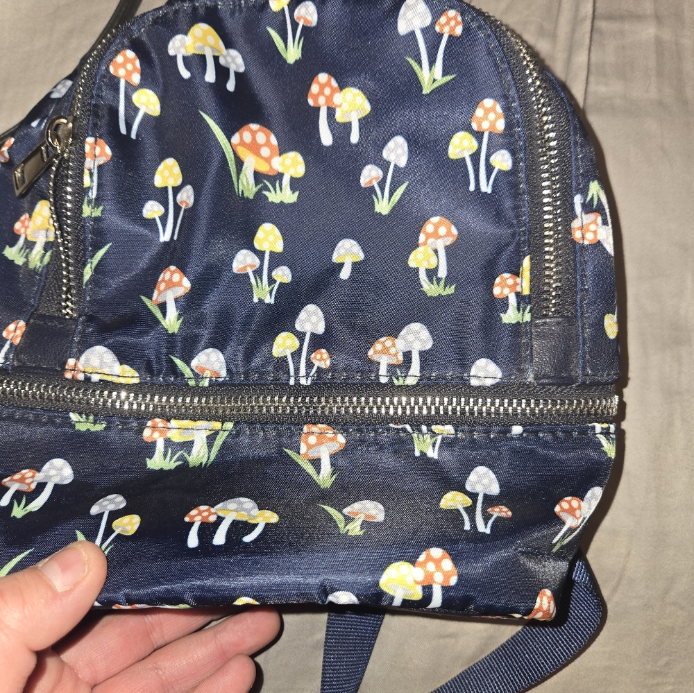 Mushroom Print Backpack